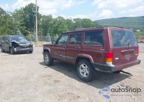 2000 Jeep Cherokee Sport z USA, uszkodzony, nr VIN 1J4FF48S1YL256206
